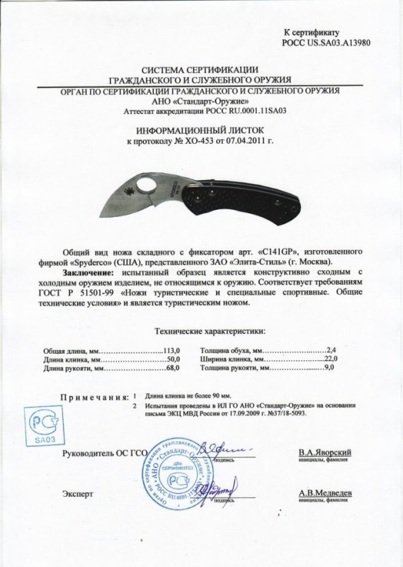 Spyderco C141GP