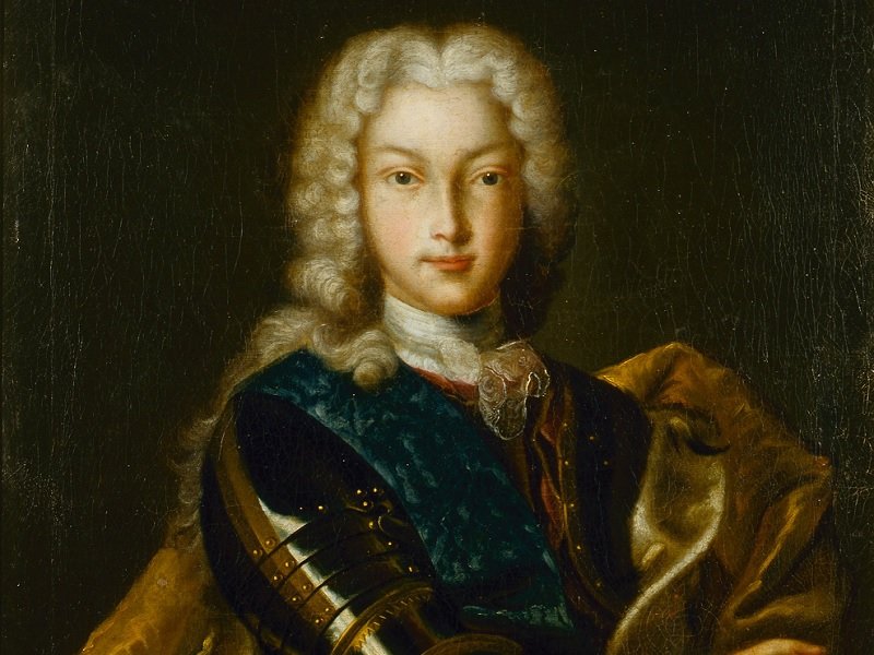 Петр Алексеевич, портрет 1720 г.