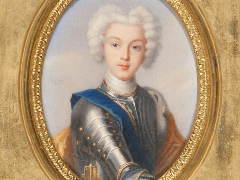 Царь Петр II. Фрагмент портрета 1821 г.
