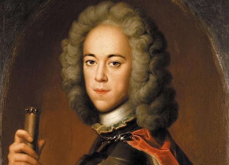 Император Петр II. Портрет 1727 г.