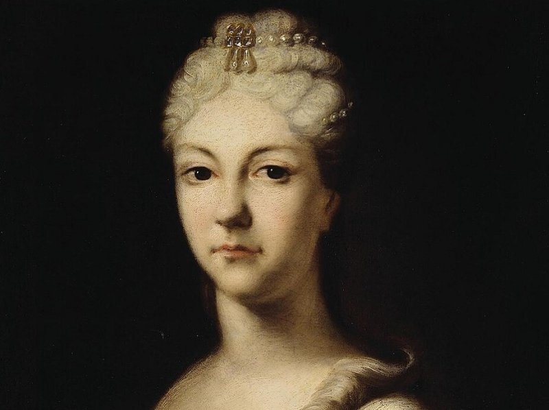 Великая княжна Наталья Алексеевна, 1728 г.