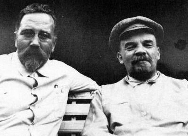 Каменев и Ленин в 1922 г.