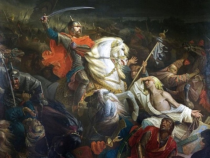 Куликовская битва. Картина 1849 г.