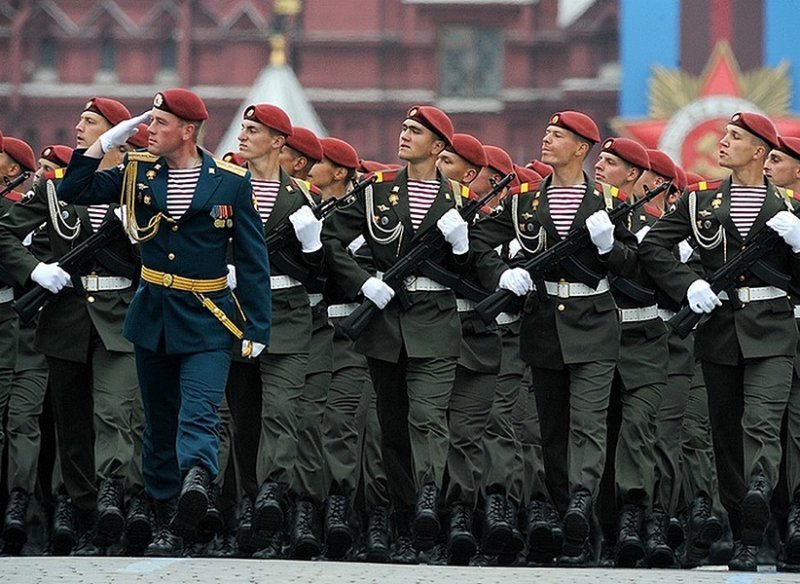 Дивизия Дзержинского на параде в Москве, 2022 г.