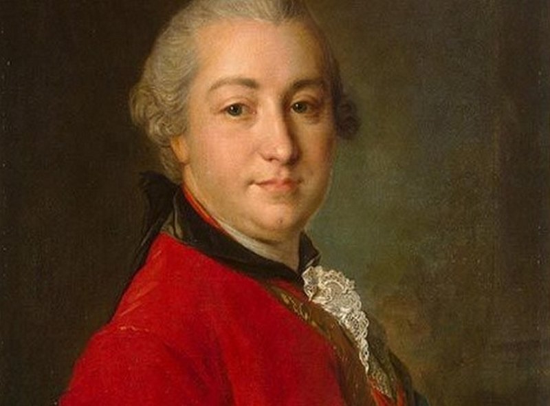 В.И. Баженов, портрет 1760 г.