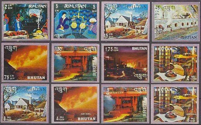 Марки на стальной фольге