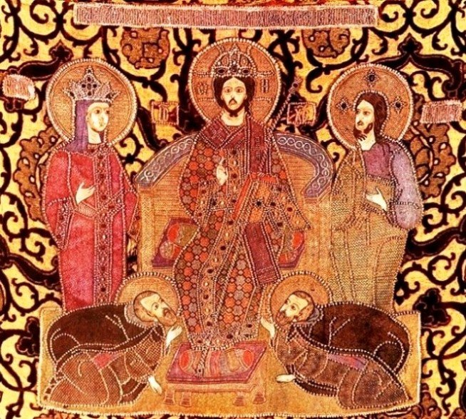 Индития на жертвенник (работа Ксении Годуновой)