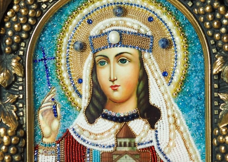 Дивеевская икона Св. царицы Тамары