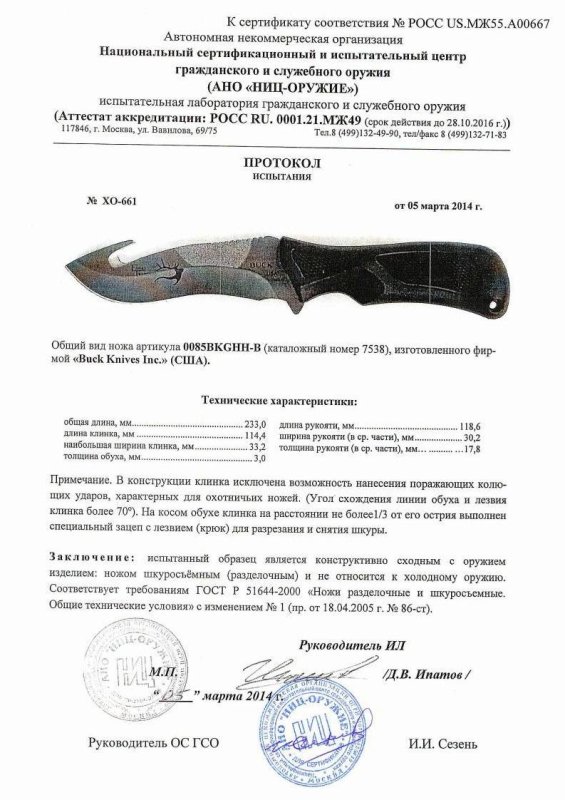 Нож нескладной Buck 0085BKGHH-В