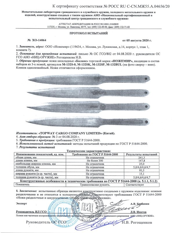 Ножи нескладные Ножемир M-132S-0, M-132SK, M-132SP, M-132BUL
