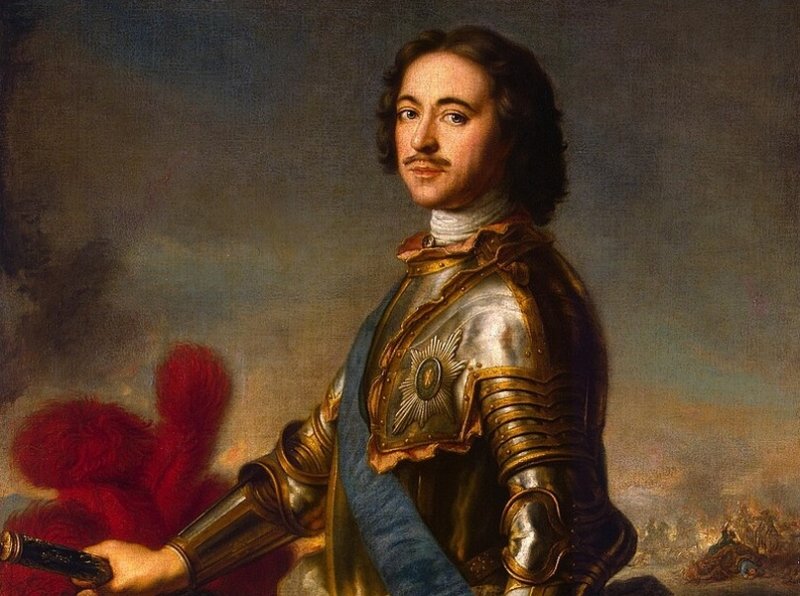 Первый Российский император Петр Великий