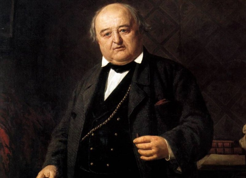 Портрет М.С. Щепкина 1862 г.