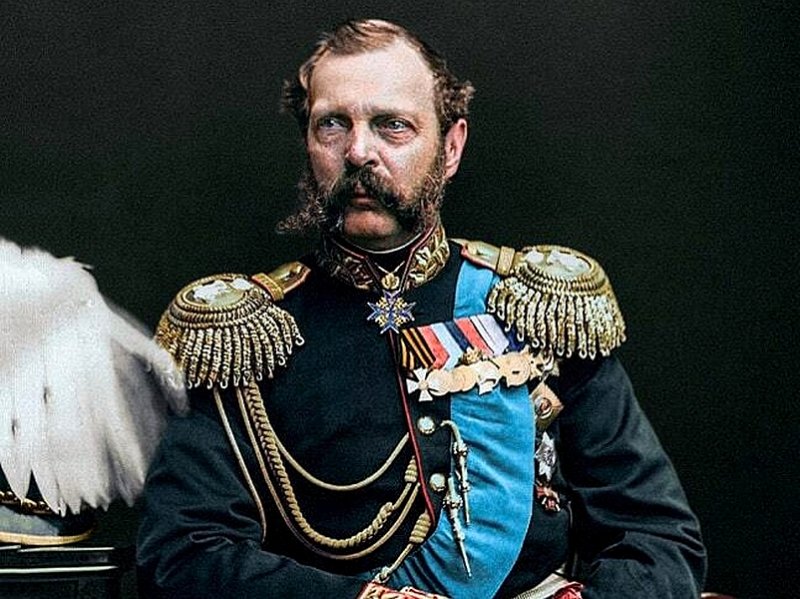 Император Александр II. Фото  1874 г.