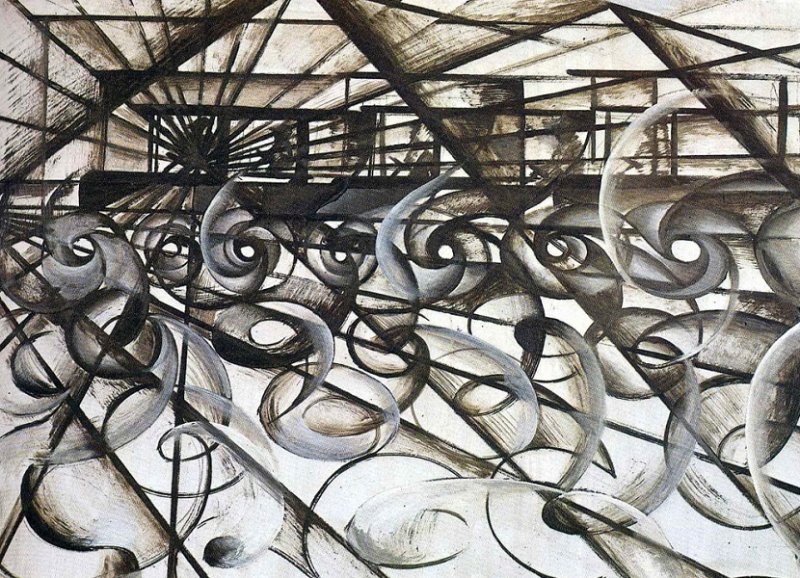 Скорость автомобиля. Джакомо Балла, 1913 г.