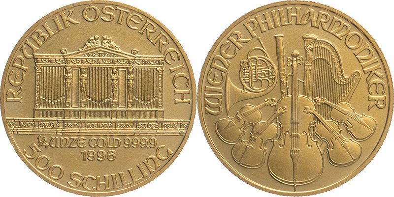 500 шиллингов «Венская филармония»