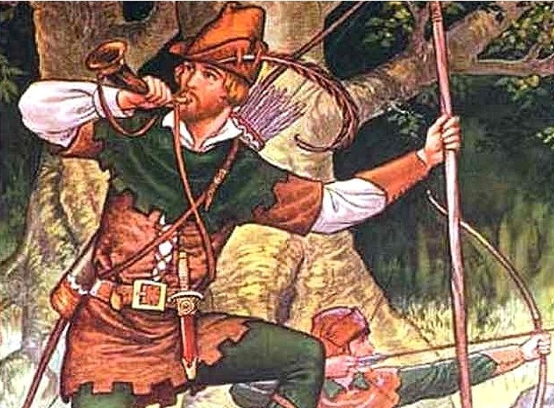 Робин Гуд, современная книжная иллюстрация