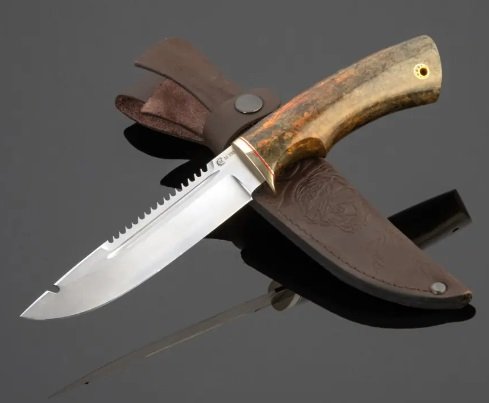 Нож «Щука», Кузница Сёмина (сталь М390)