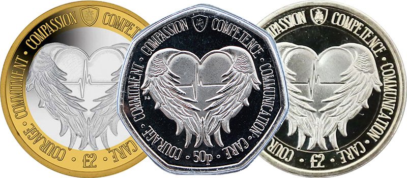 Монеты Южной Георгии и Южных Сандвичевых Островов «Angel Wings»