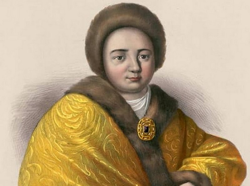 Портрет Нарышкиной 1680-х гг.