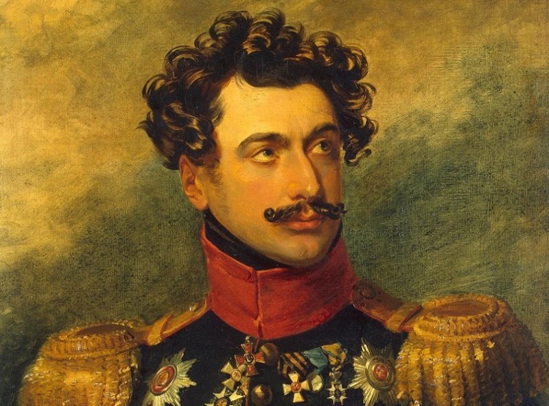 Лев Александрович Нарышкин, герой наполеоновских войн. Портрет 1810-х гг.