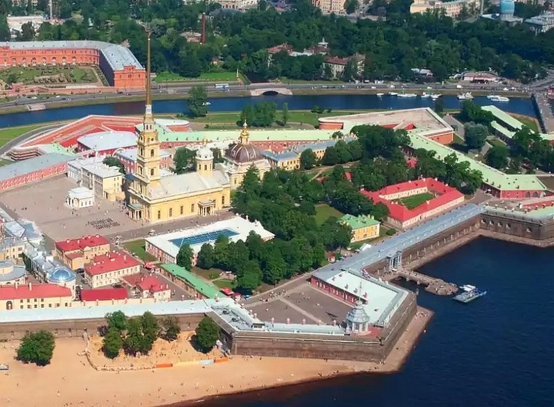 Нарышкин бастион Петропавловской крепости