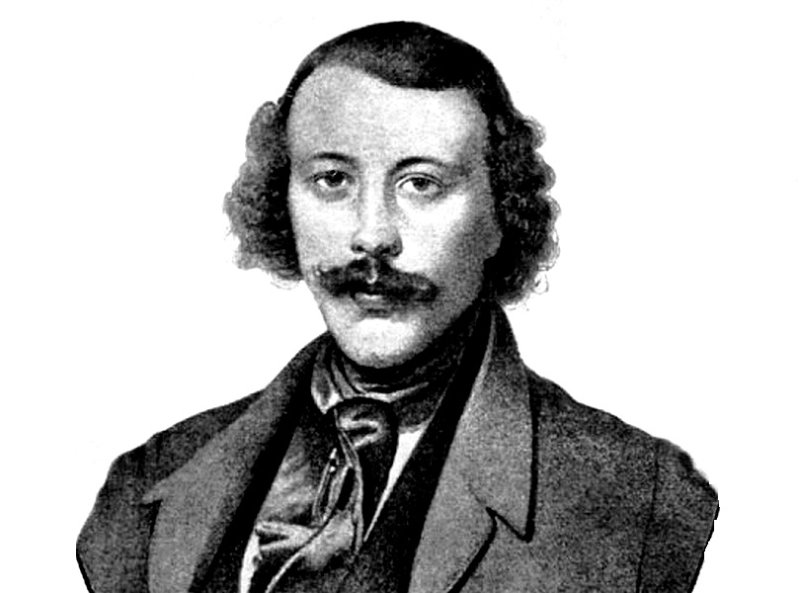 Портрет Бакунина 1843 г.