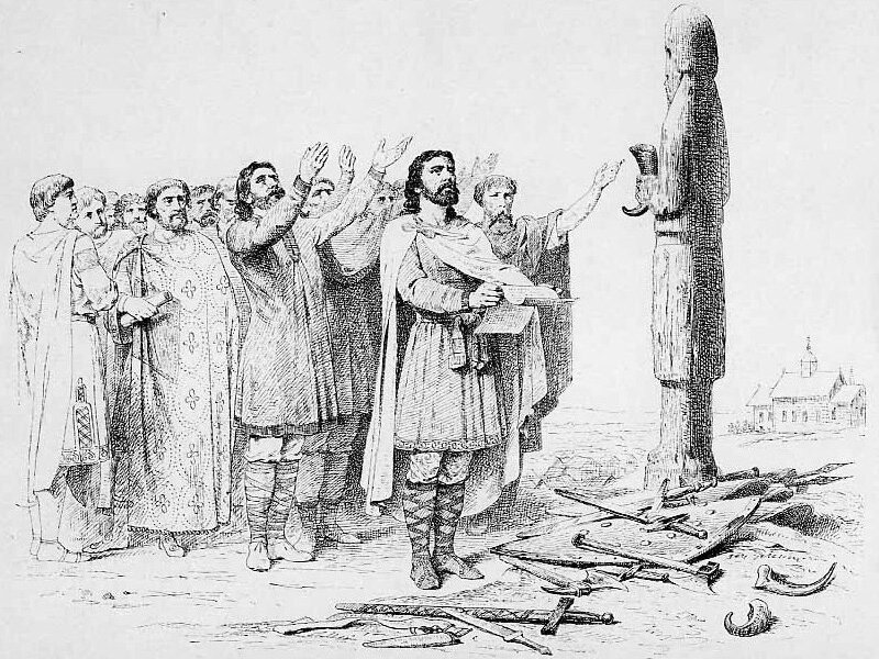 Князь Игорь Рюрикович. Рисунок В.П. Верещагина 1870 г.