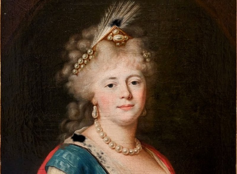 Мария Федоровна на портрете 1790-х гг.
