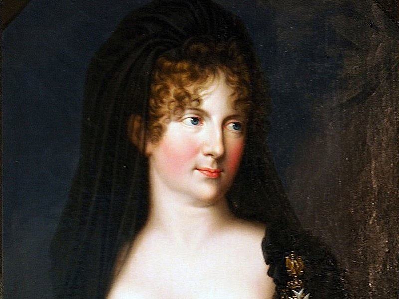 Вдовствующая императрица Мария Федоровна, 1802 г.