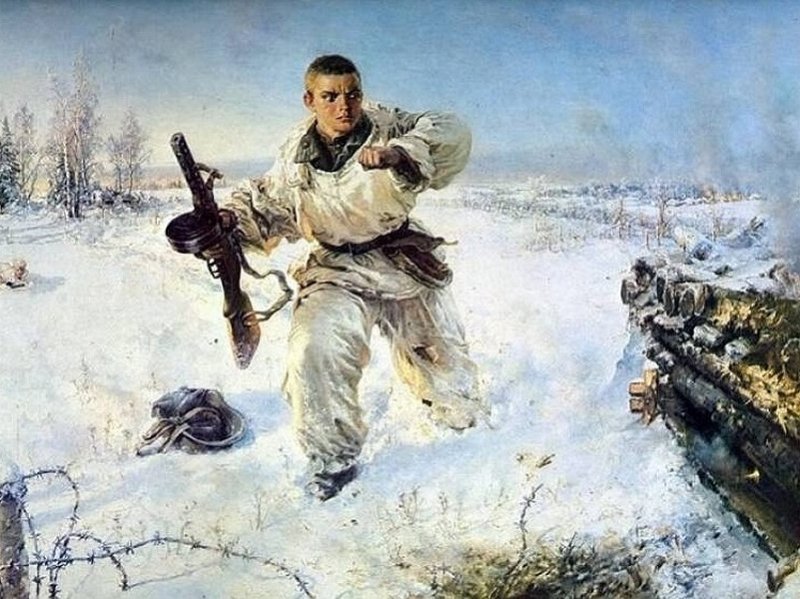 Подвиг Александра Матросова