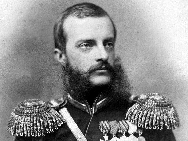 Отец Александра, великий князь Михаил Николаевич. Портрет 1860-х гг.