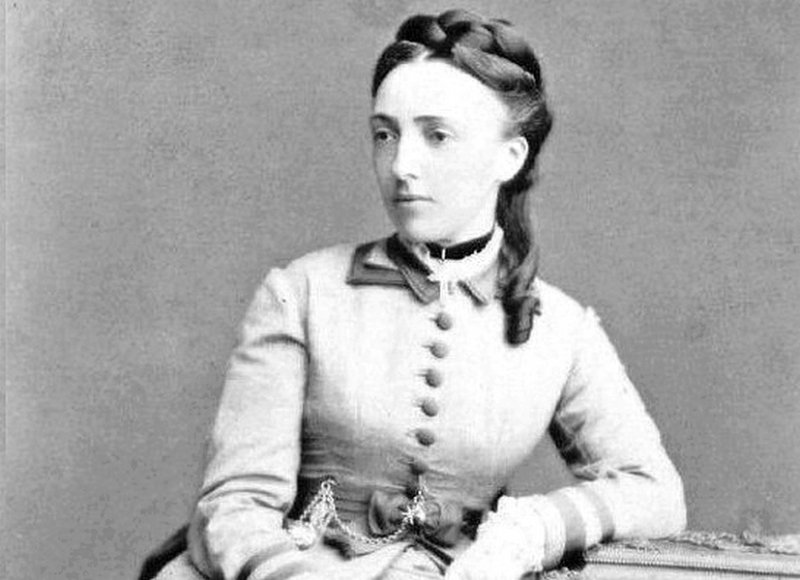 Мать Александра, великая княжна Ольга Федоровна. Фото 1860 г.