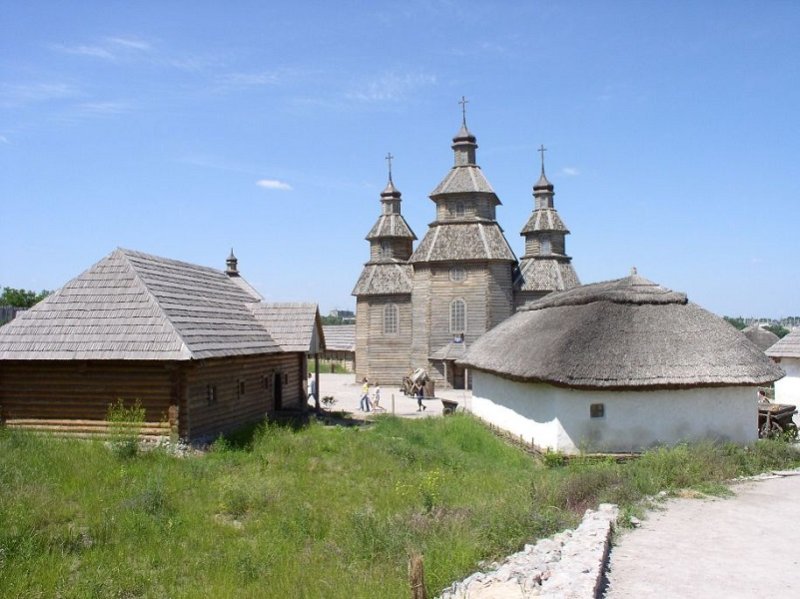 Комплекс «Запорожская Сечь» в национальном заповеднике «Хортица»