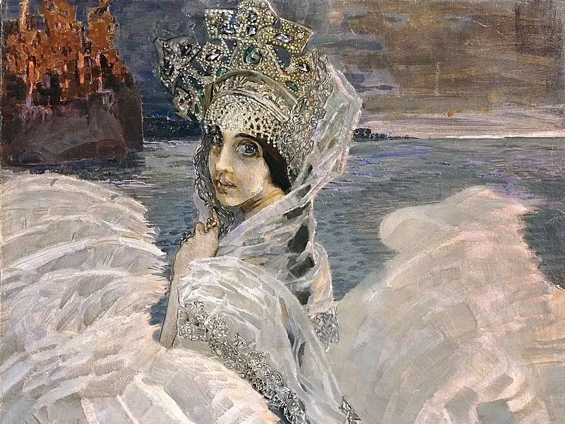 Царевна-Лебедь. Картина 1900 г.