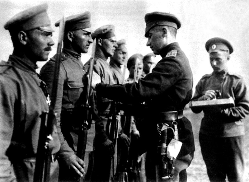 Латышские стрелки в Первую мировую войну, 1916 г.