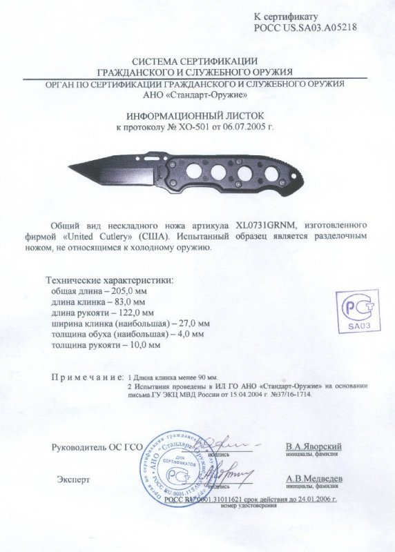 Нож нескладной United Cutlery XL0731GRNM