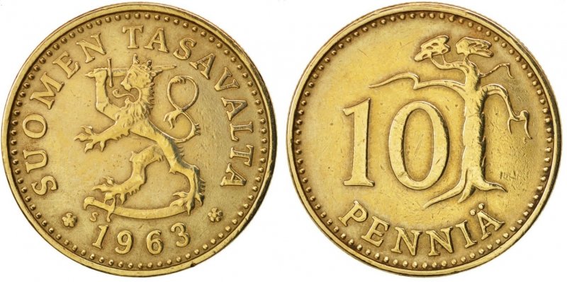 10 пенни 1963-1982
