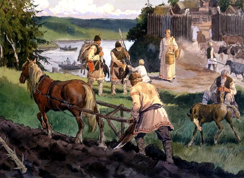 Поселение восточных славян