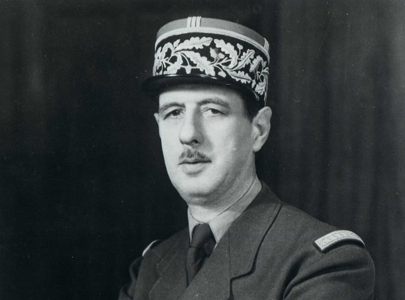 Шарль де Голль в 1945 г.