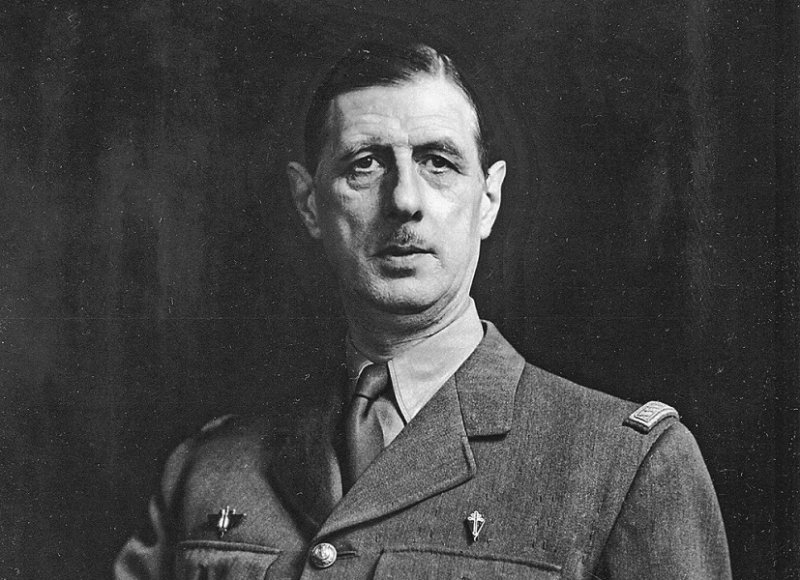 Де Голль в Лондоне в 1940 г.