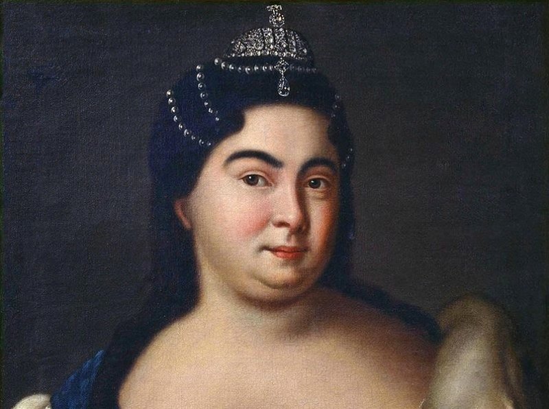 Екатерина I. Портрет 1724 г.