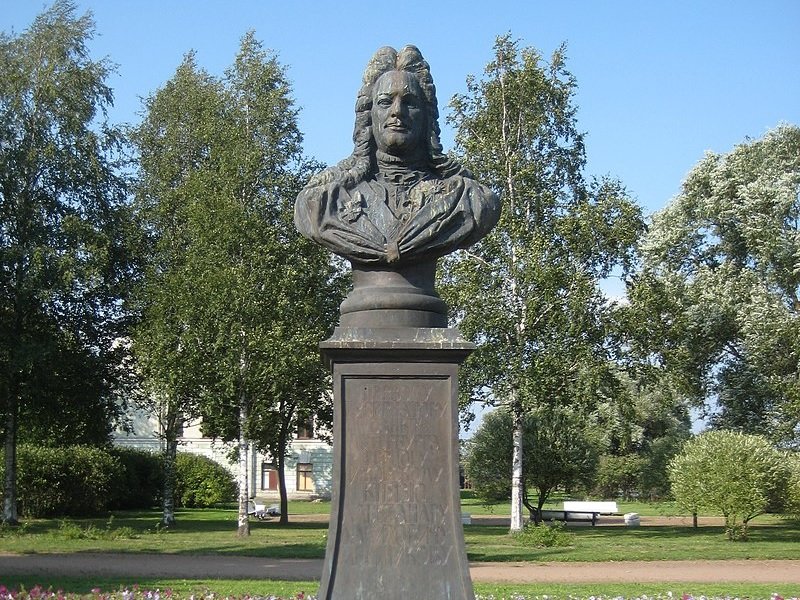 Памятник А.Д. Меншикову в Колпино