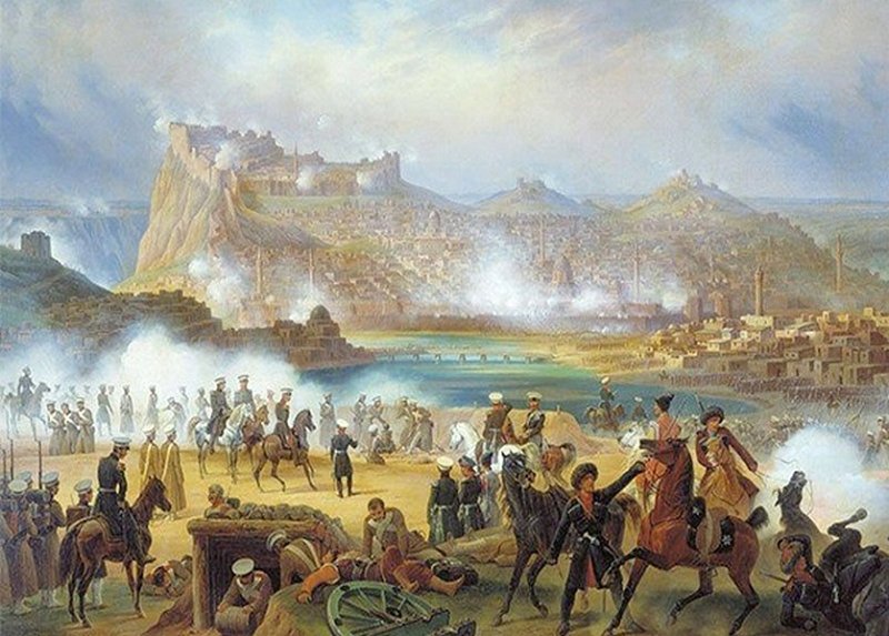 Взятие крепости Азов в 1769 г.