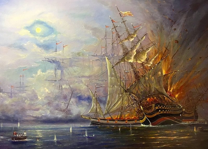 Чесменское сражение 1770 г. 
