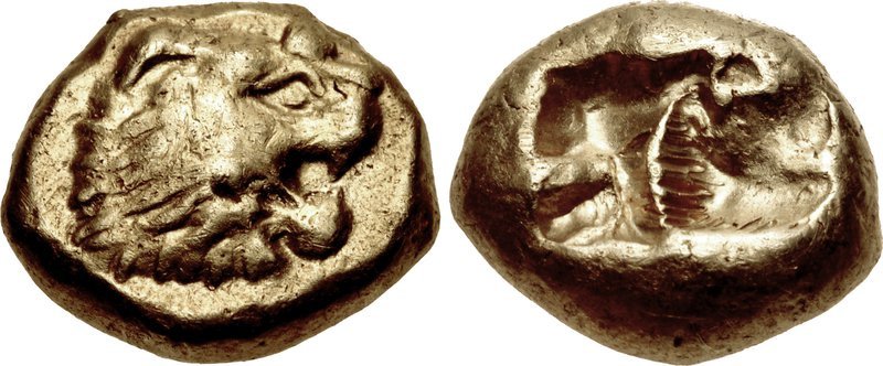 Монета Алиатта, 620/10 – 564/53 до н.э.