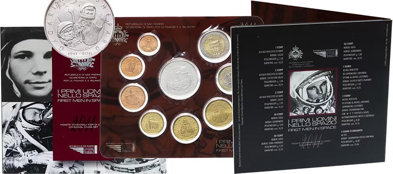 Набор 2011 года с серебром