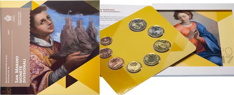 Набор 2017 года без серебра