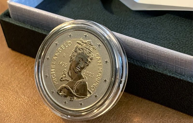 2 евро Сан-Марино Reverse Proof