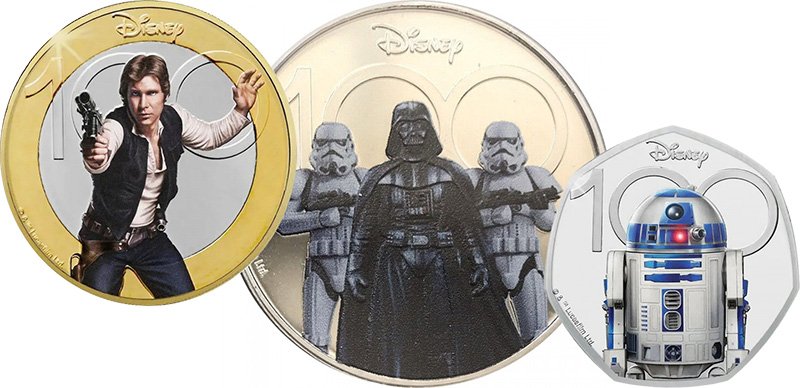 Острова Питкэрн и герои Star Wars на их монетах