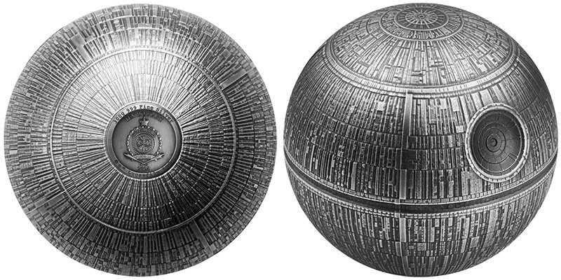 Сферическая монета Death Star